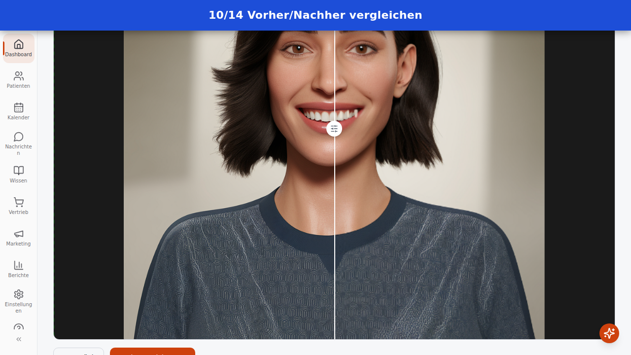 Vorher/Nachher vergleichen